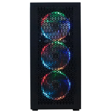 CARCASA  SPACER - gaming, Middle Tower, ATX, &quot;SHIELD&quot;, fara sursa, sticla securizata, 4 x fan, HUB, telecomanda, USB 3.0 x 2, Jack 3.5mm x 2 ,&quot;SP-GC-SHIELD&quot;