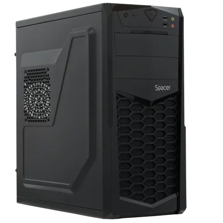 CARCASA  SPACER, Middle Tower, ATX, &quot;KRYPTON&quot;, fara sursa, USB 2.0 x 2, Jack 3.5mm x 2,  &quot;SPC-KRYPTON&quot;