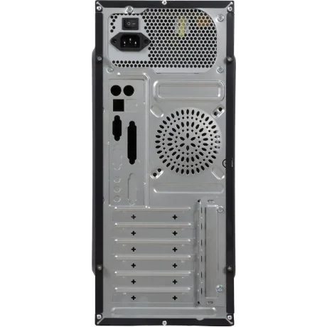 CARCASA SPACER Middle-Tower ATX, sursa SPS-ATX-500-V12, Pirate, (ventilator 12cm), HD audio, Front USB2.0+Audio, (Black), &quot;SPC-PIRATE&quot;