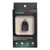 CARD READER extern SPACER, interfata USB Type C, citeste/scrie: micro SD; plastic, negru, &quot;SPCR-307&quot; (include TV 0.03 lei)