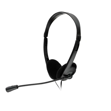 CASTI  Spacer, cu fir, standard, utilizare multimedia, call center, microfon pe brat, conectare prin Jack 3.5 mm x 2, negru, &quot;SPK-223&quot;,