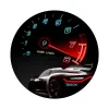 Covor pentru scaun gaming SPACER, protectie parchet, cauciuc si material textil, 1200 x 3mm, rotund, SPEED &quot;SPFP-SPEED-120&quot;