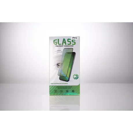 FOLIE STICLA  Spacer pentru Iphone 12 si 12 Pro, grosime 0.3mm, acoperire totala ecran, strat special anti-ulei si anti-amprenta, Tempered Glass, sticla 9D, duritate 9H &quot;SPPG-AP-IP12-TG&quot;