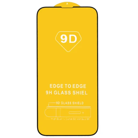 FOLIE STICLA  Spacer pentru Iphone 13 si 13 Pro, grosime 0.3mm, acoperire totala ecran, strat special anti-ulei si anti-amprenta, Tempered Glass, sticla 9D, duritate 9H "SPPG-AP-IP13-TG"