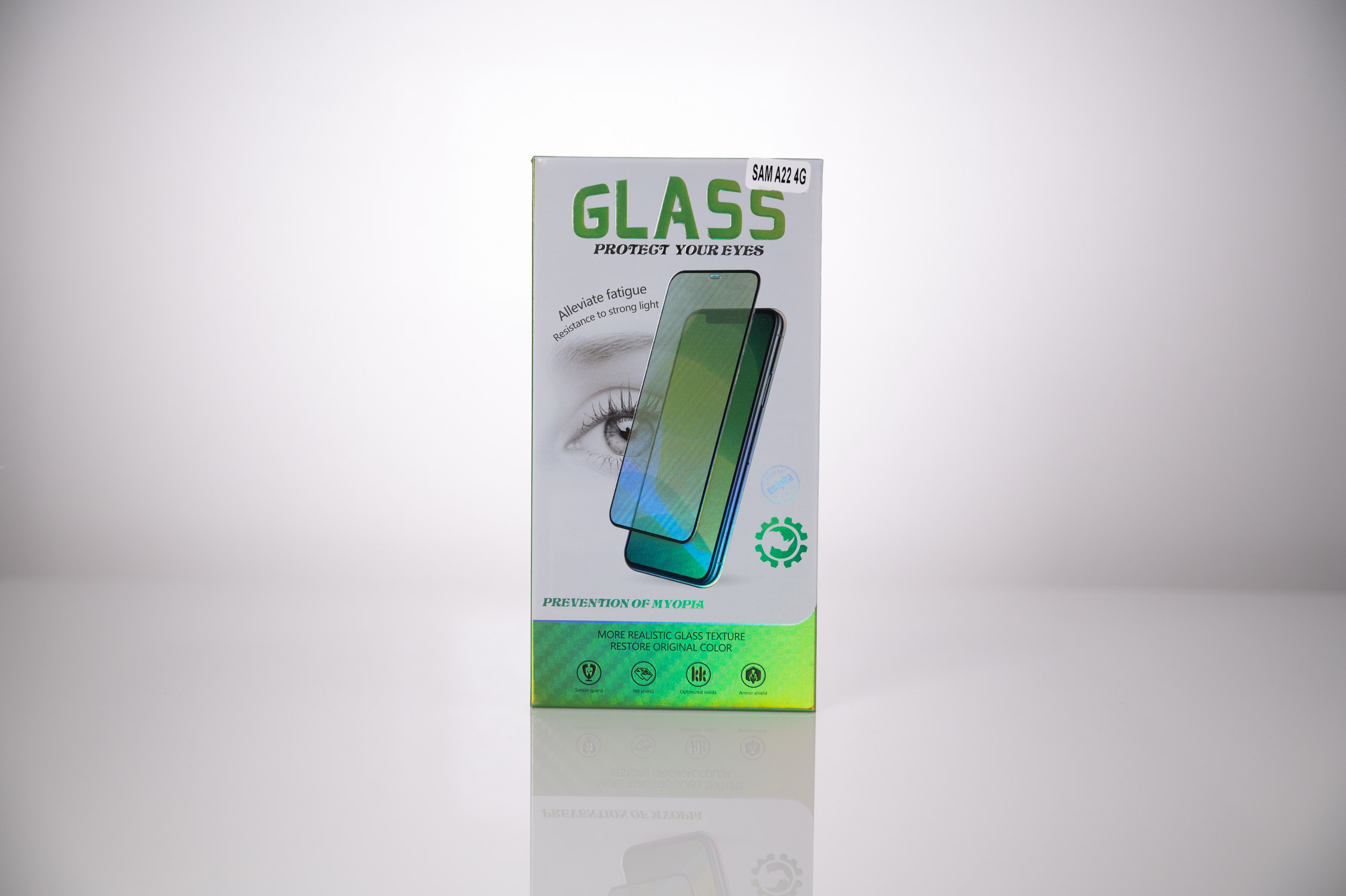 FOLIE STICLA  Spacer pentru Samsung Galaxy A22 4G, grosime 0.3mm, acoperire totala ecran, strat special anti-ulei si anti-amprenta, Tempered Glass, sticla 9D, duritate 9H "SPPG-SM-GX-A224G-TG" thumb