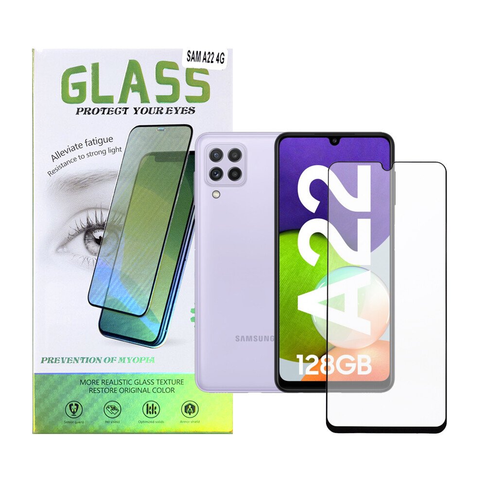 FOLIE STICLA  Spacer pentru Samsung Galaxy A22 4G, grosime 0.3mm, acoperire totala ecran, strat special anti-ulei si anti-amprenta, Tempered Glass, sticla 9D, duritate 9H "SPPG-SM-GX-A224G-TG" thumb