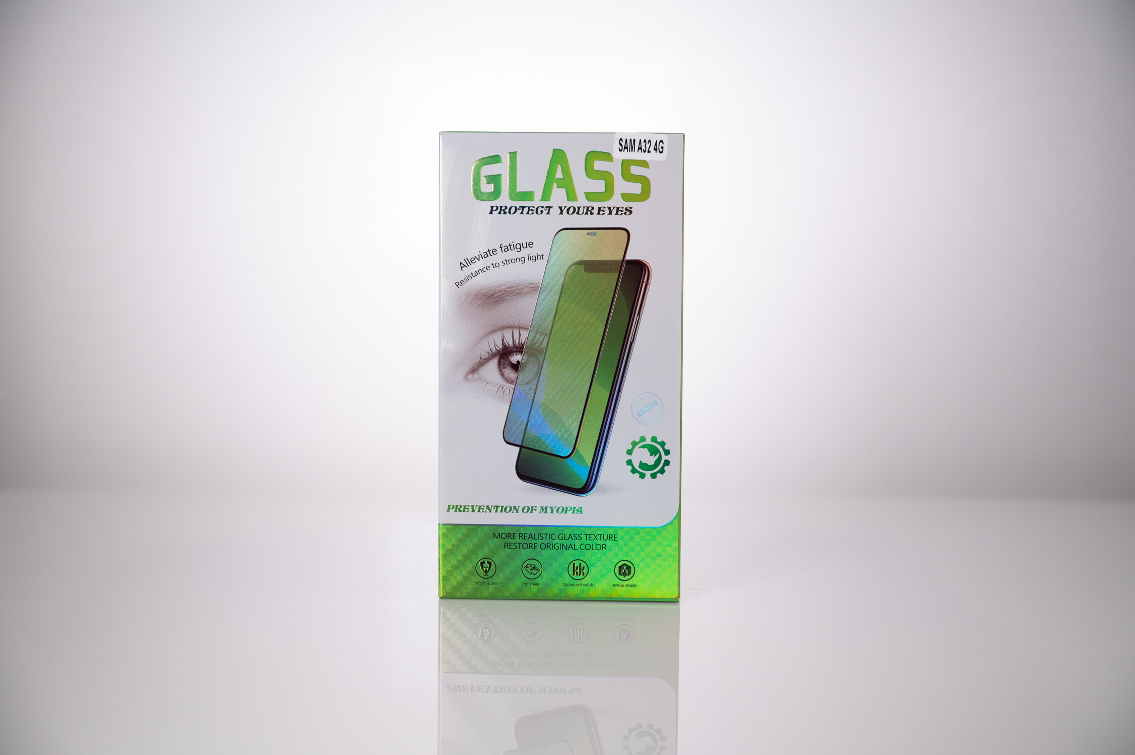 FOLIE STICLA  Spacer pentru Samsung Galaxy A32 4G, grosime 0.3mm, acoperire totala ecran, strat special anti-ulei si anti-amprenta, Tempered Glass, sticla 9D, duritate 9H "SPPG-SM-GX-A324G-TG" thumb