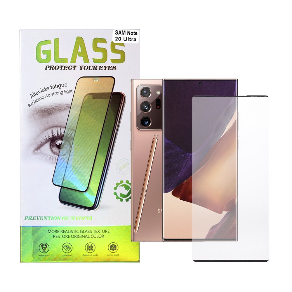 FOLIE STICLA  Spacer pentru Samsung Galaxy Note 20 Ultra, grosime 0.3mm, acoperire totala ecran, strat special anti-ulei si anti-amprenta, Tempered Glass "SPPG-SM-GX-N20U-TG" thumb