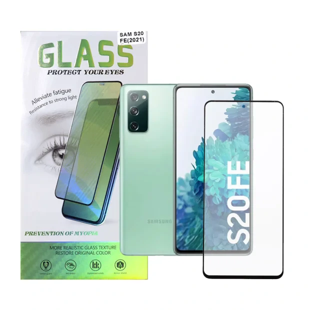 FOLIE STICLA  Spacer pentru Samsung Galaxy S20 FE (2021), grosime 0.3mm, acoperire totala ecran, strat special anti-ulei si anti-amprenta, Tempered Glass, sticla 9D, duritate 9H &quot;SPPG-SM-GX-S20FE-TG&quot;