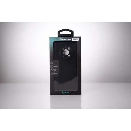 HUSA SMARTPHONE Spacer pentru Huawei Mate 40 Pro, grosime 1.5mm, material flexibil TPU, negru &quot;SPPC-HU-MT-40P-TPU&quot;