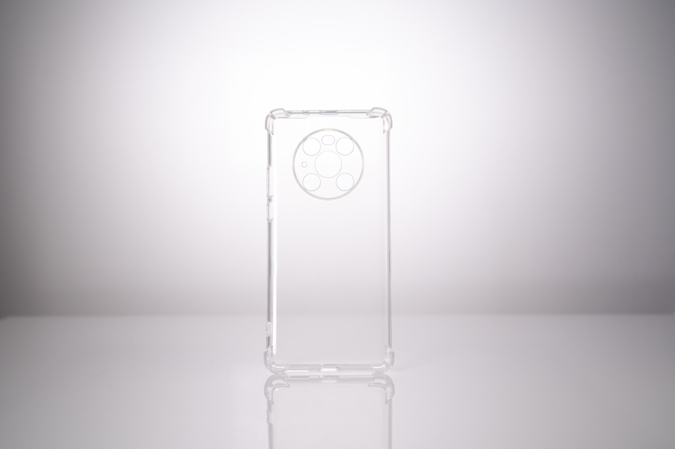 HUSA SMARTPHONE Spacer pentru Huawei Mate 40 Pro, grosime 1.5mm, protectie suplimentara antisoc la colturi, material flexibil TPU, transparenta "SPPC-HU-MT-40P-CLR" thumb