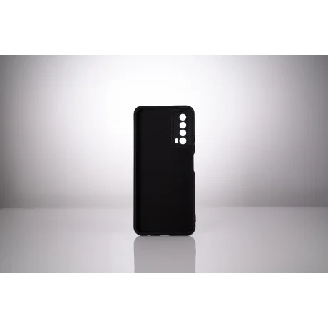 HUSA SMARTPHONE Spacer pentru Huawei P Smart(2021), grosime 2mm, material flexibil silicon + interior cu microfibra, negru &quot;SPPC-HU-P-S-SLK&quot;