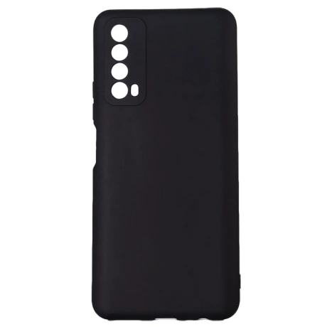 HUSA SMARTPHONE Spacer pentru Huawei P Smart(2021), grosime 2mm, material flexibil silicon + interior cu microfibra, negru &quot;SPPC-HU-P-S-SLK&quot;