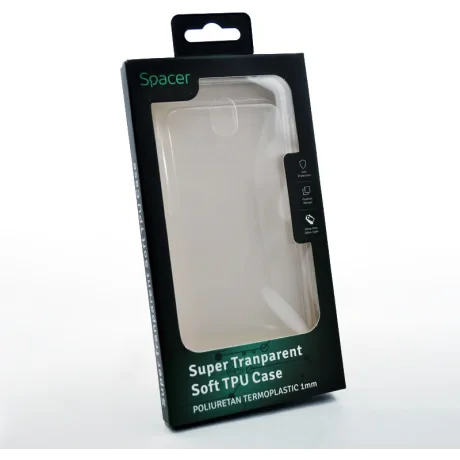 HUSA SMARTPHONE Spacer pentru Huawei P10, grosime 1 mm, material flexibil TPU, transparenta &quot;SPT-STS-HW.P10&quot;