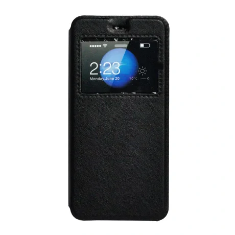 HUSA SMARTPHONE Spacer pentru Huawei P10, magnetica tip portofel, negru &quot;SPT-M-HW.P10&quot;