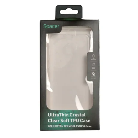 HUSA SMARTPHONE Spacer pentru Huawei P9, grosime 0.6 mm, material flexibil TPU, ultra subtire, transparenta "SPT-UT-HW.P9"