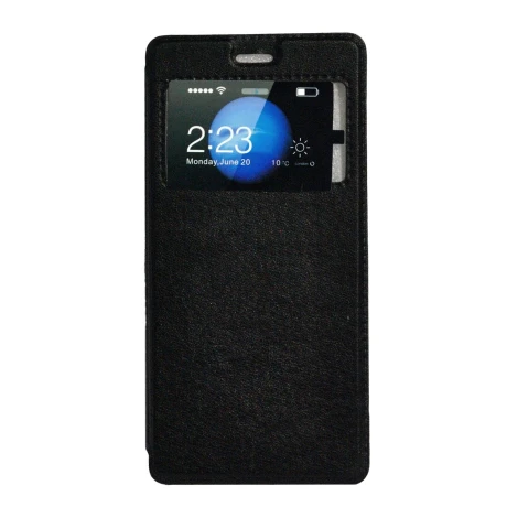 HUSA SMARTPHONE Spacer pentru Huawei P9, magnetica tip portofel, negru &quot;SPT-M-HW.P9&quot;