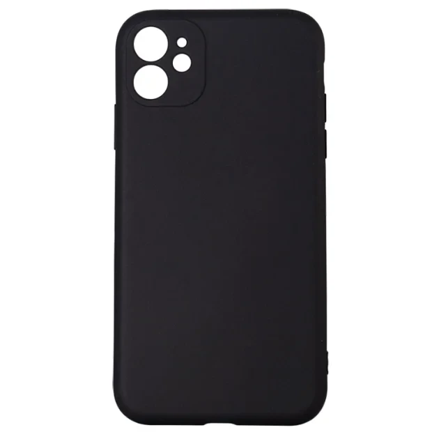 HUSA SMARTPHONE Spacer pentru Iphone 11, grosime 1.5mm, material flexibil TPU, negru &quot;SPPC-AP-IP11-TPU&quot;