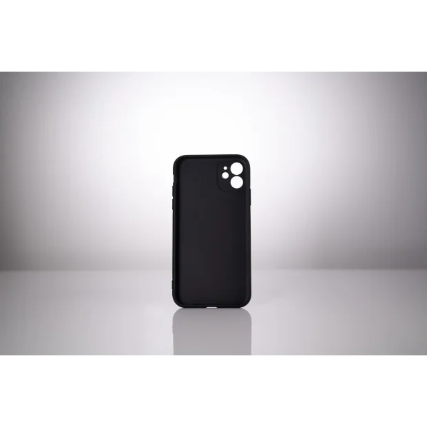 HUSA SMARTPHONE Spacer pentru Iphone 11, grosime 1.5mm, material flexibil TPU, negru &quot;SPPC-AP-IP11-TPU&quot;