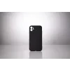 HUSA SMARTPHONE Spacer pentru Iphone 11, grosime 2mm, material flexibil silicon + interior cu microfibra, negru &quot;SPPC-AP-IP11-SLK&quot;