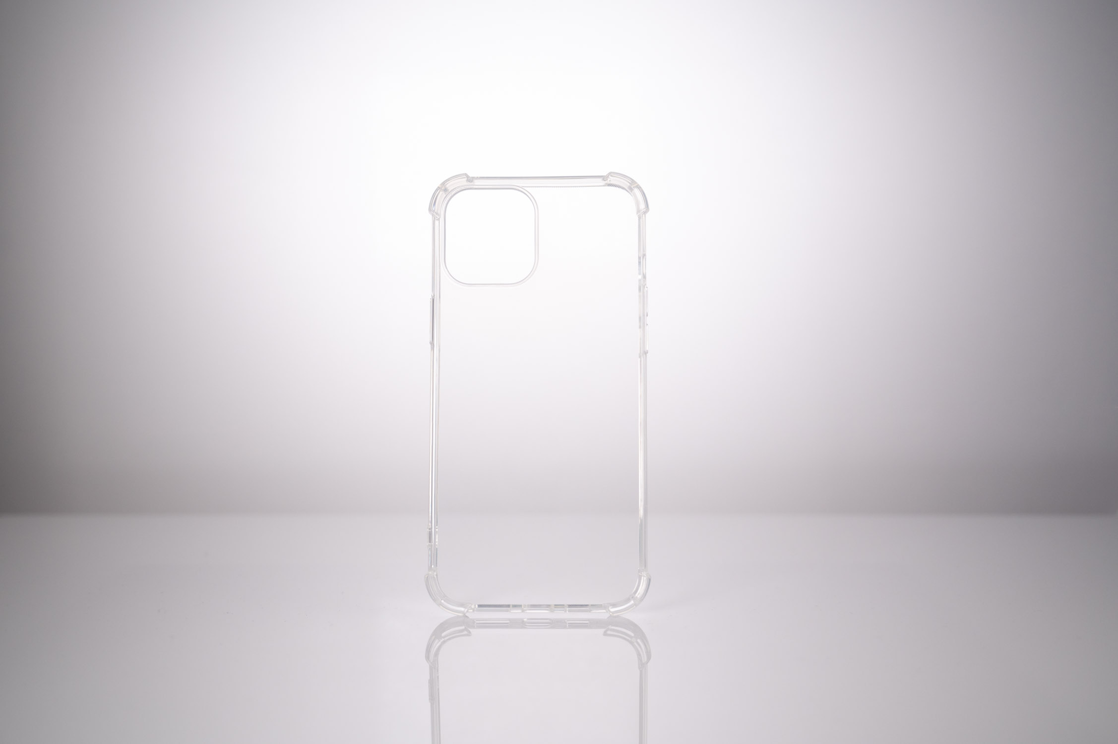 HUSA SMARTPHONE Spacer pentru Iphone 12 Pro Max, grosime 1.5mm, protectie suplimentara antisoc la colturi, material flexibil TPU, transparenta "SPPC-AP-IP12PM-CLR" thumb