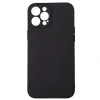 HUSA SMARTPHONE Spacer pentru Iphone 12 Pro Max, grosime 2mm, material flexibil silicon + interior cu microfibra, negru &quot;SPPC-AP-IP12PM-SLK&quot;