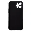 HUSA SMARTPHONE Spacer pentru Iphone 12 Pro Max, grosime 2mm, material flexibil silicon + interior cu microfibra, negru &quot;SPPC-AP-IP12PM-SLK&quot;