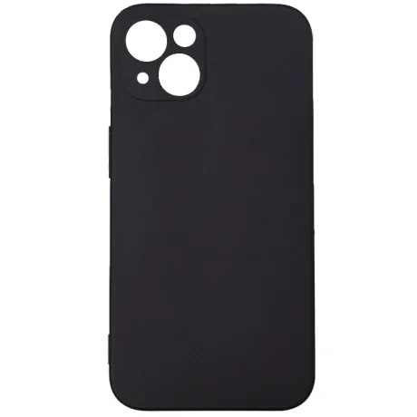 HUSA SMARTPHONE Spacer pentru Iphone 13, grosime 2mm, material flexibil silicon + interior cu microfibra, negru &quot;SPPC-AP-IP13-SLK&quot;