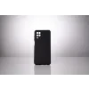 HUSA SMARTPHONE Spacer pentru Samsung Galaxy A12, grosime 2mm, material flexibil silicon + interior cu microfibra, negru "SPPC-SM-GX-A12-SLK"