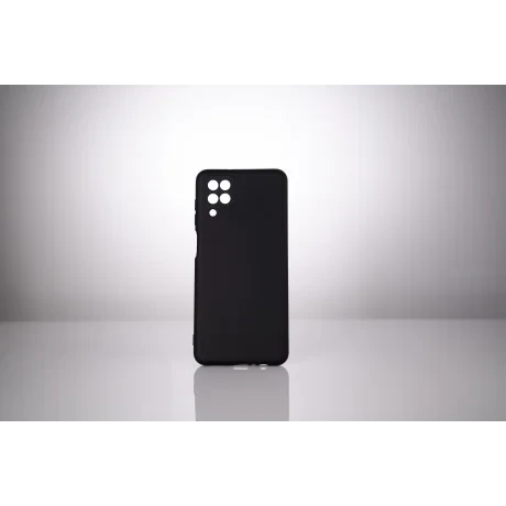 HUSA SMARTPHONE Spacer pentru Samsung Galaxy A12, grosime 2mm, material flexibil silicon + interior cu microfibra, negru "SPPC-SM-GX-A12-SLK"