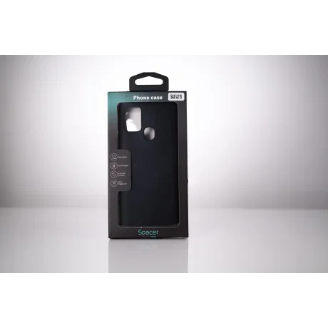 HUSA SMARTPHONE Spacer pentru Samsung Galaxy A21S, grosime 1.5mm, material flexibil TPU, negru &quot;SPPC-SM-GX-A21S-TPU&quot;