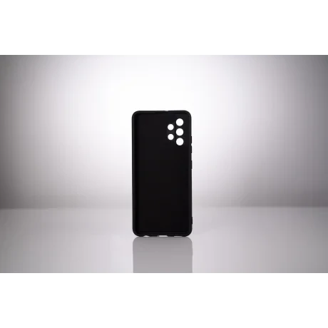 HUSA SMARTPHONE Spacer pentru Samsung Galaxy A32 4G, grosime 2mm, material flexibil silicon + interior cu microfibra, negru &quot;SPPC-SM-GX-A324G-SLK&quot;