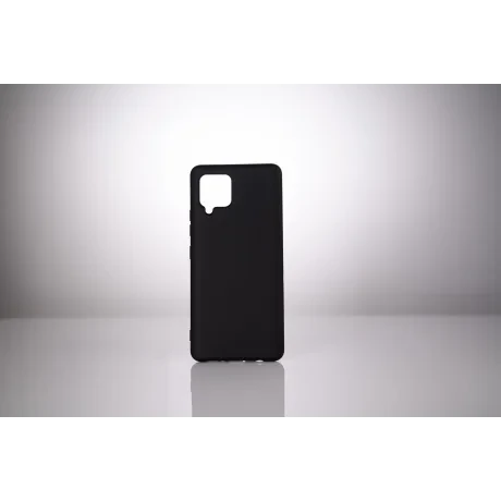 HUSA SMARTPHONE Spacer pentru Samsung Galaxy A42, grosime 2mm, material flexibil silicon + interior cu microfibra, negru "SPPC-SM-GX-A42-SLK"