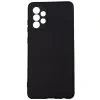 HUSA SMARTPHONE Spacer pentru Samsung Galaxy A72, grosime 2mm, material flexibil silicon + interior cu microfibra, negru &quot;SPPC-SM-GX-A72-SLK&quot;