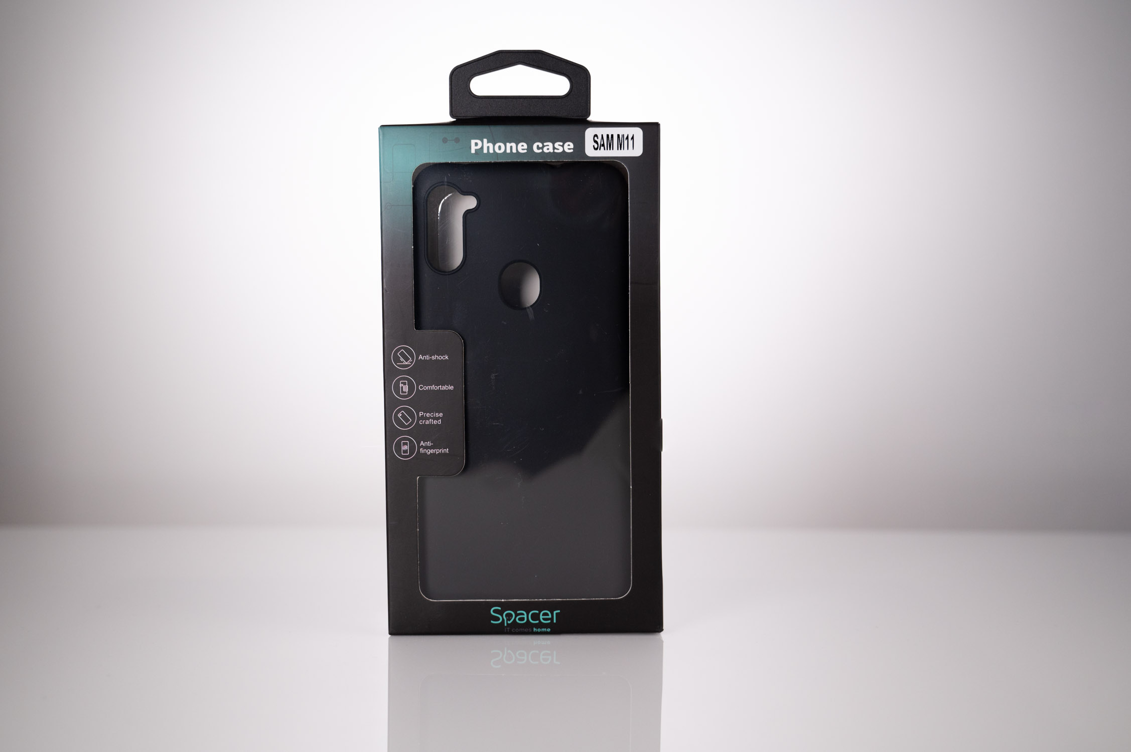 HUSA SMARTPHONE Spacer pentru Samsung Galaxy M11, grosime 1.5mm, material flexibil TPU, negru "SPPC-SM-GX-M11-TPU" thumb