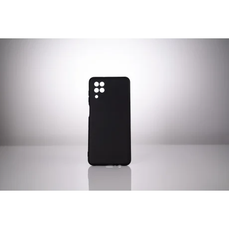 HUSA SMARTPHONE Spacer pentru Samsung Galaxy M12, grosime 2mm, material flexibil silicon + interior cu microfibra, negru &quot;SPPC-SM-GX-M12-SLK&quot;