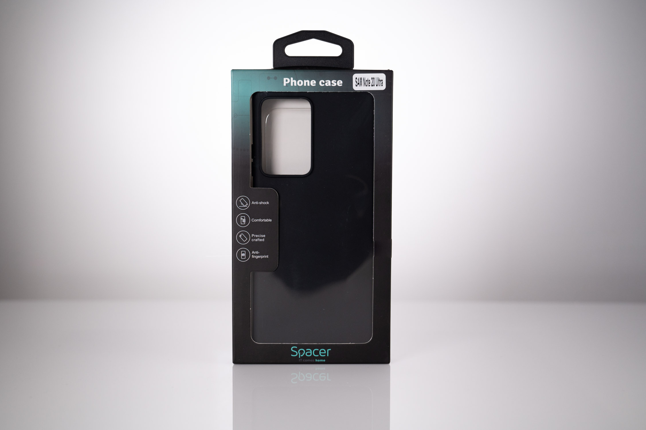 HUSA SMARTPHONE Spacer pentru Samsung Galaxy Note 20 Ultra, grosime 1.5mm, material flexibil TPU, negru "SPPC-SM-GX-N20U-TPU" thumb
