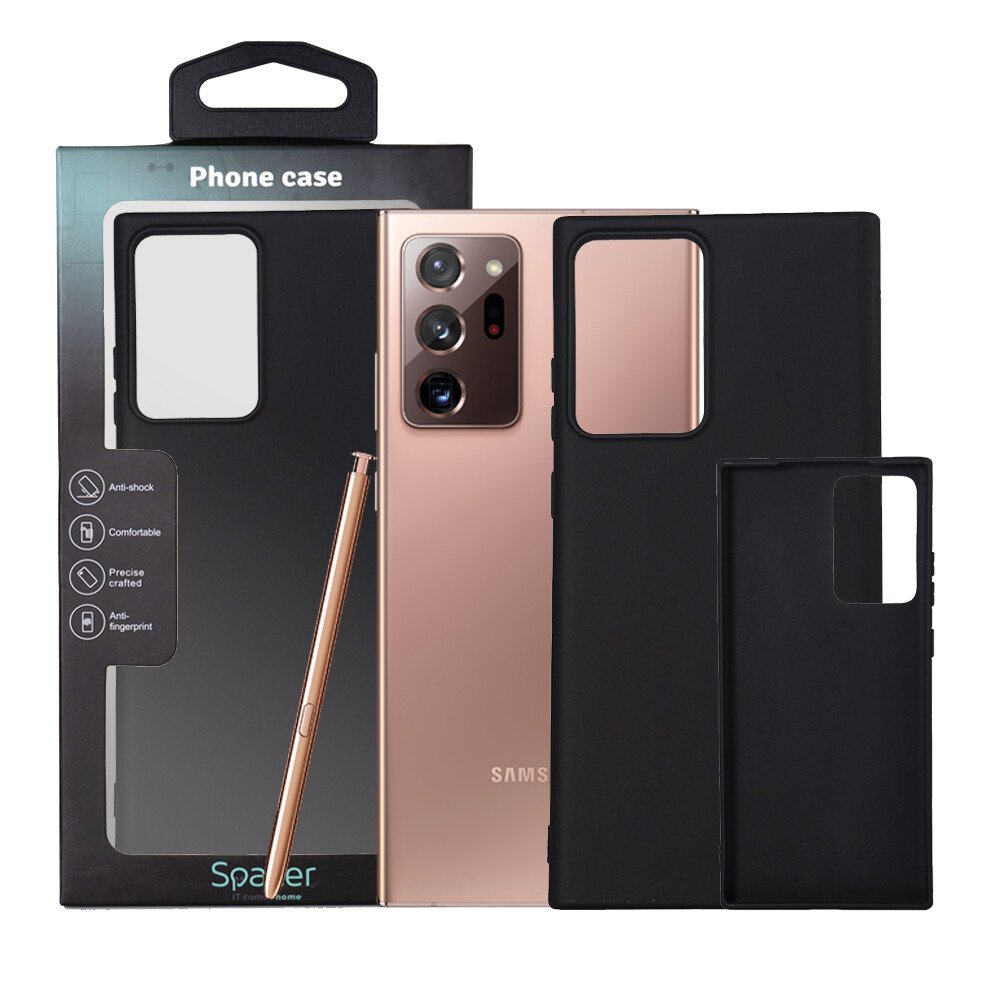 HUSA SMARTPHONE Spacer pentru Samsung Galaxy Note 20 Ultra, grosime 1.5mm, material flexibil TPU, negru "SPPC-SM-GX-N20U-TPU" thumb