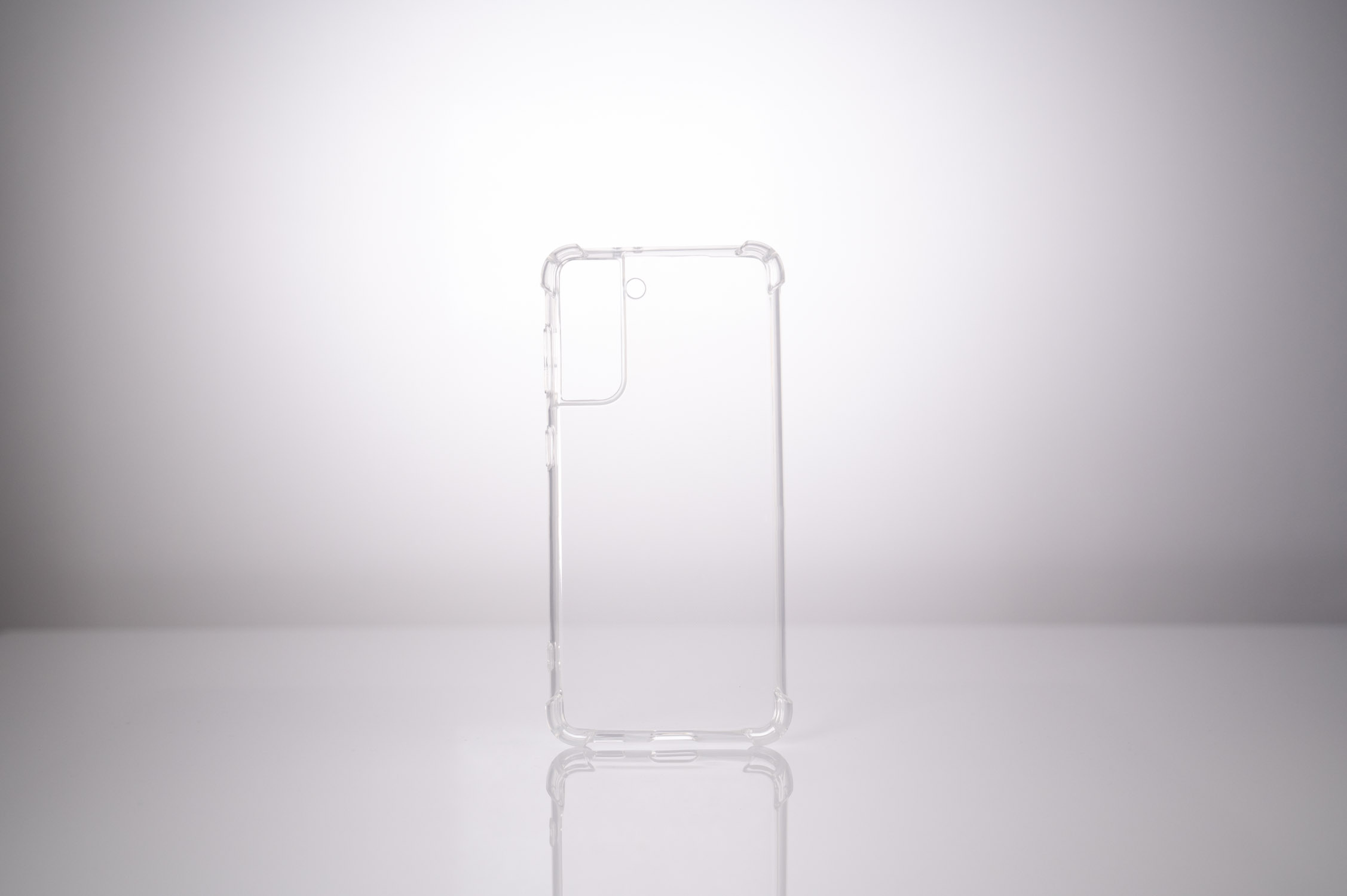 HUSA SMARTPHONE Spacer pentru Samsung Galaxy S21, grosime 1.5mm, protectie suplimentara antisoc la colturi, material flexibil TPU, transparenta "SPPC-SM-GX-S21-CLR" thumb