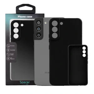 HUSA SMARTPHONE Spacer pentru Samsung Galaxy S22 Plus, grosime 1.5mm, material flexibil TPU, negru &quot;SPPC-SM-GX-S22P-TPU&quot;