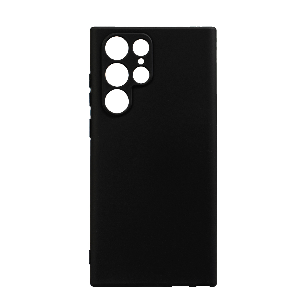 HUSA SMARTPHONE Spacer pentru Samsung Galaxy S22 Ultra, grosime 2mm, material flexibil silicon + interior cu microfibra, negru "SPPC-SM-GX-S22U-SLK" thumb