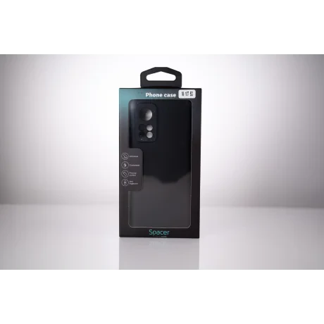 HUSA SMARTPHONE Spacer pentru Xiaomi Mi 10T 5G, grosime 2mm, material flexibil silicon + interior cu microfibra, negru &quot;SPPC-XI-MI-10T5G-SLK&quot;