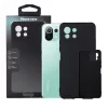 HUSA SMARTPHONE Spacer pentru Xiaomi Mi 11 Lite 5G, grosime 2mm, material flexibil silicon + interior cu microfibra, negru "SPPC-XI-MI-11L5G-SLK"