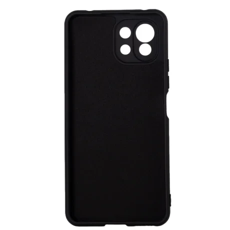 HUSA SMARTPHONE Spacer pentru Xiaomi Mi 11 Lite 5G, grosime 2mm, material flexibil silicon + interior cu microfibra, negru "SPPC-XI-MI-11L5G-SLK"