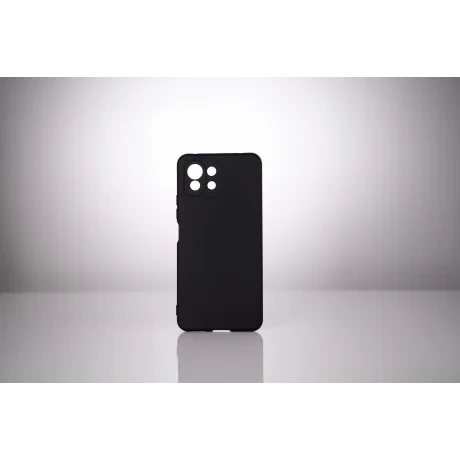 HUSA SMARTPHONE Spacer pentru Xiaomi Mi 11 Lite 5G, grosime 2mm, material flexibil silicon + interior cu microfibra, negru "SPPC-XI-MI-11L5G-SLK"