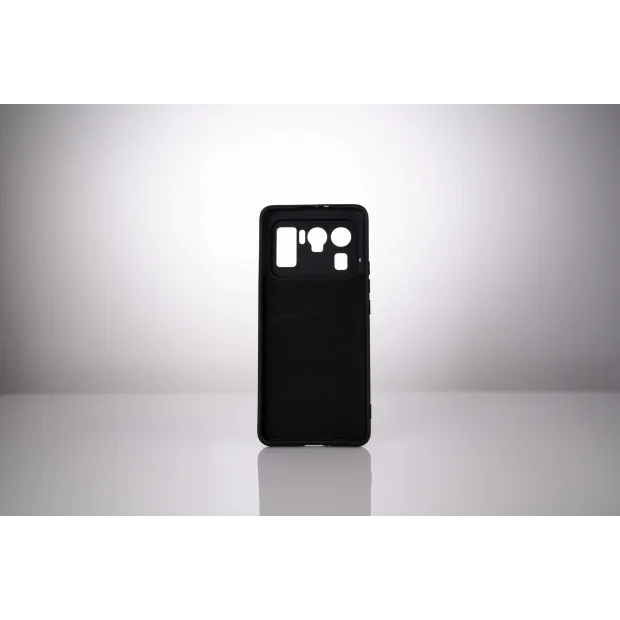 HUSA SMARTPHONE Spacer pentru Xiaomi Mi 11 Ultra 5G, grosime 2mm, material flexibil silicon + interior cu microfibra, negru &quot;SPPC-XI-MI-11U5G-SLK&quot;