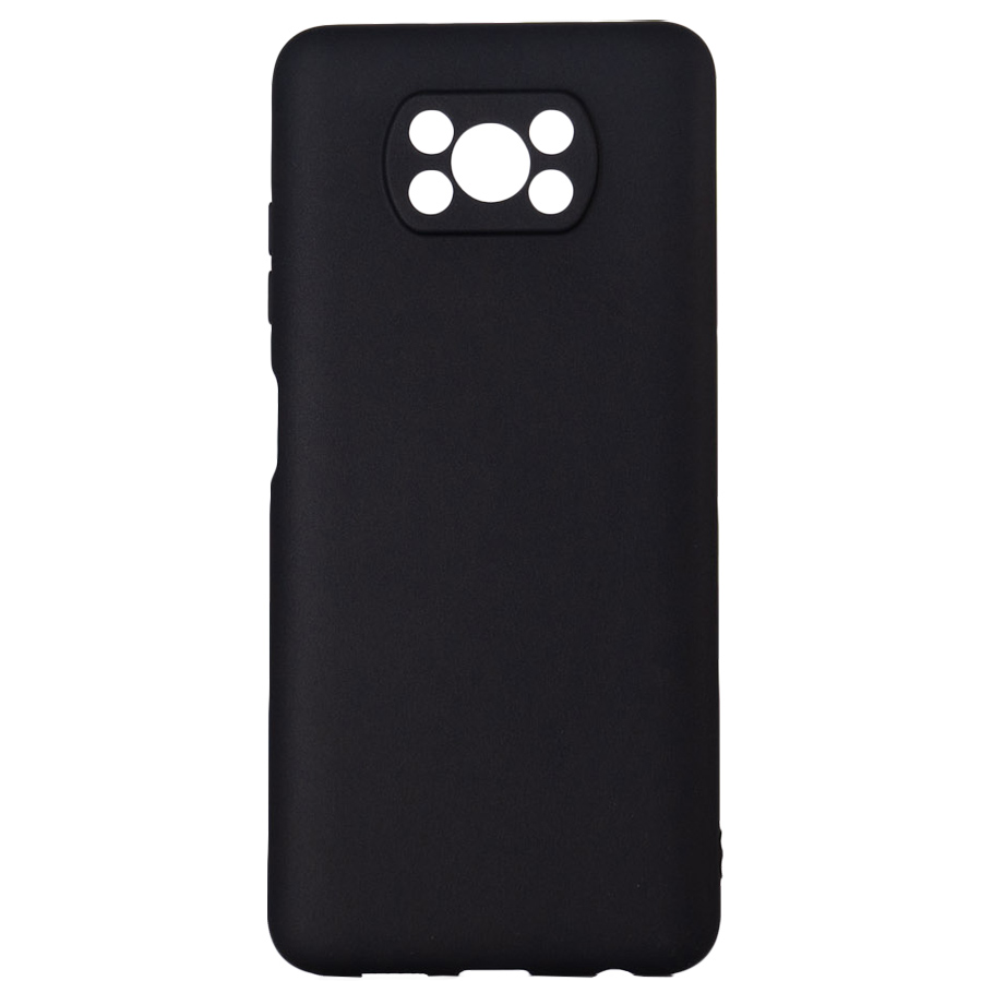 HUSA SMARTPHONE Spacer pentru Xiaomi Pocophone X3 Pro 5G, grosime 2mm, material flexibil silicon + interior cu microfibra, negru "SPPC-XI-PC-X3P5G-SLK" thumb