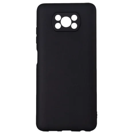 HUSA SMARTPHONE Spacer pentru Xiaomi Pocophone X3 Pro 5G, grosime 2mm, material flexibil silicon + interior cu microfibra, negru &quot;SPPC-XI-PC-X3P5G-SLK&quot;