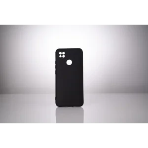 HUSA SMARTPHONE Spacer pentru Xiaomi Redmi 9C, grosime 2mm, material flexibil silicon + interior cu microfibra, negru &quot;SPPC-XI-RM-9C-SLK&quot;