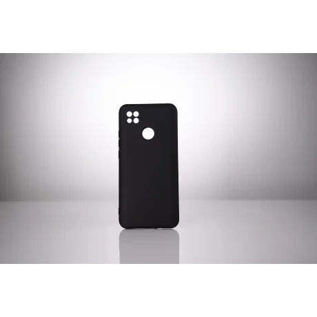 HUSA SMARTPHONE Spacer pentru Xiaomi Redmi 9C, grosime 2mm, material flexibil silicon + interior cu microfibra, negru &quot;SPPC-XI-RM-9C-SLK&quot;